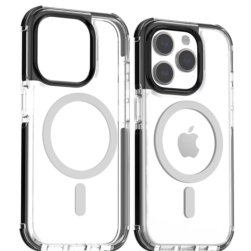 GRS Transparent Frame Phone Cases PC+TPU+TPE
