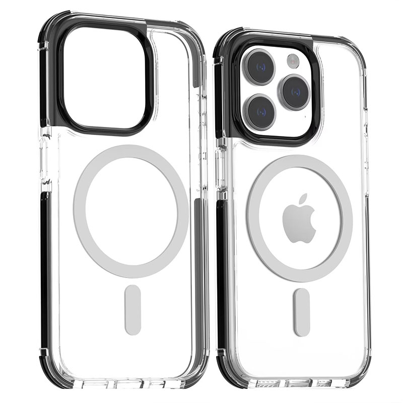 GRS Transparent Frame Phone Cases PC+TPU+TPE