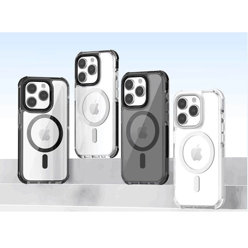 GRS Transparent Frame Phone Cases PC+TPU+TPE