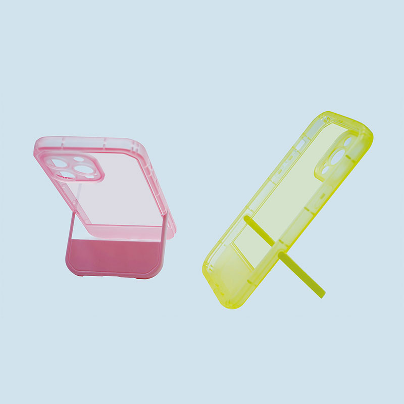 Jelly ribbon stand phone case